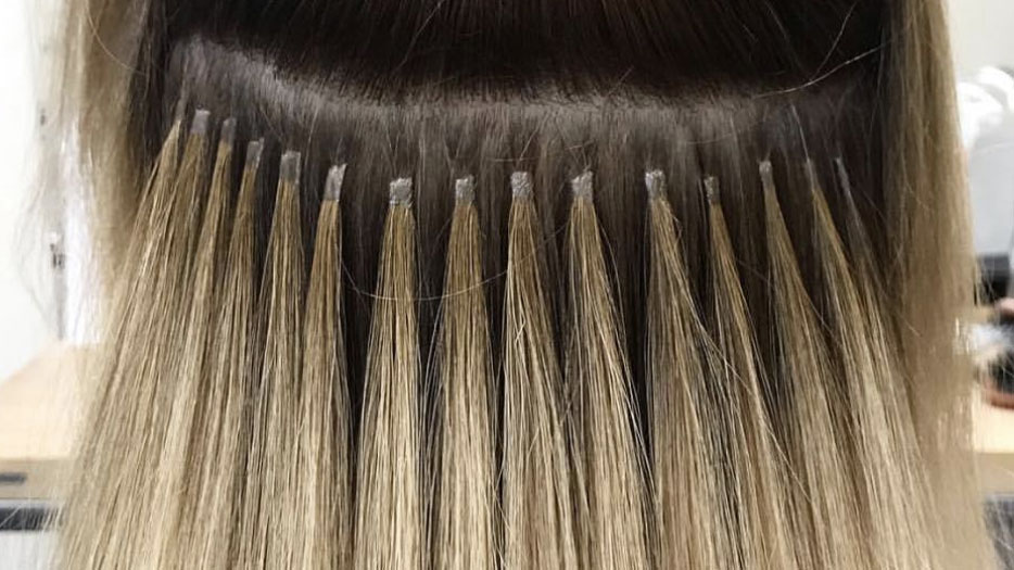 Great Lengths hair extension client example image